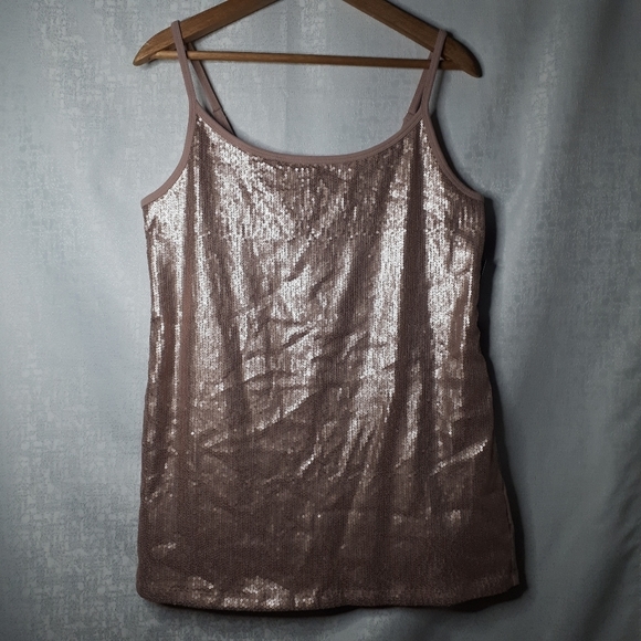 Torrid Rose Gold Foxy Tank Top Cami Size Large - Picture 3 of 10